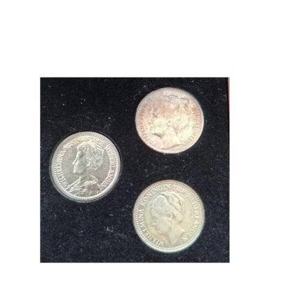 Nederland Muntset De Zilveren bloei van Wilhelmina, Setje, Zilver, Koningin Wilhelmina, Overige waardes