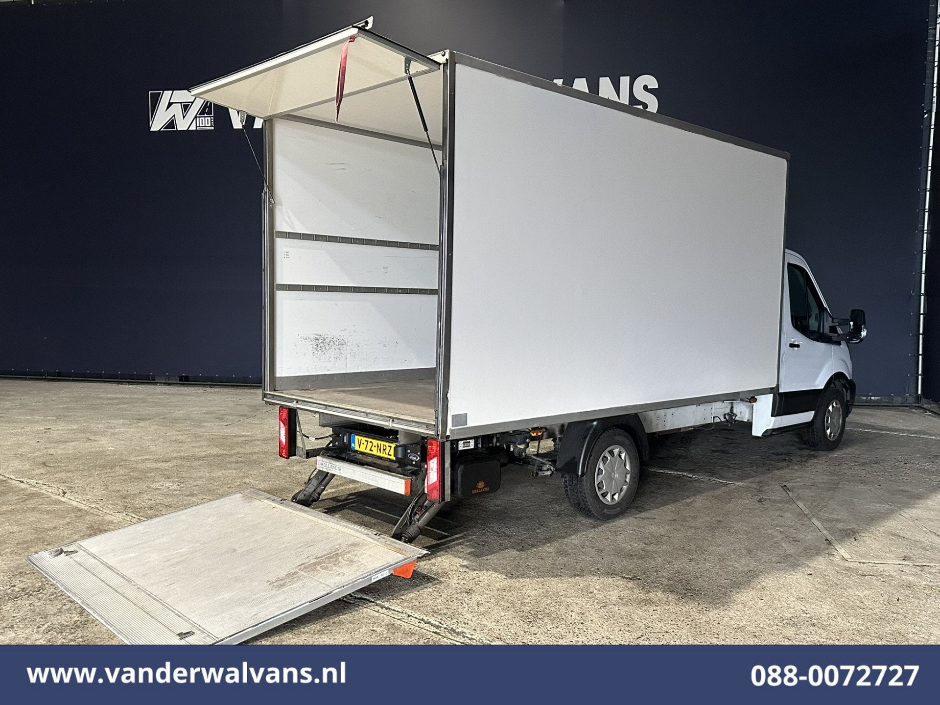 Ford Transit 2.0 TDCI 161pk Bakwagen Laadklep Euro6 Airco |, 4 cilinders, 160 pk, 2800 kg, Wit