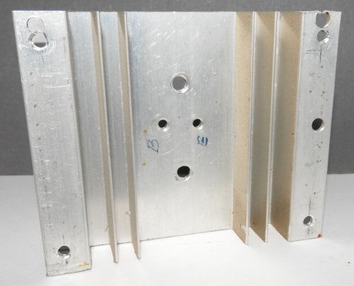 Koelprofiel blank., Hobby en Vrije tijd, Elektronica-componenten, Ophalen of Verzenden, Gebruikt