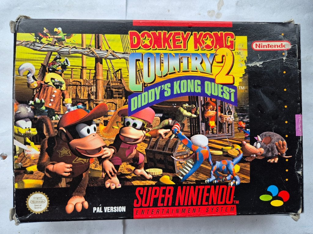 DONKEY KONG COUNTRY 2 diddy's kong quest, Avontuur en Actie, Gebruikt, 1 speler, Ophalen of Verzenden