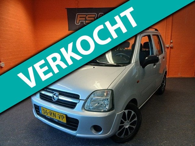 Opel Agila 1.0 12V / FLEXX-COOL / AIRCO / APK 19-08-2027!, Voorwielaandrijving, Stof, Gebruikt, 31 €/maand