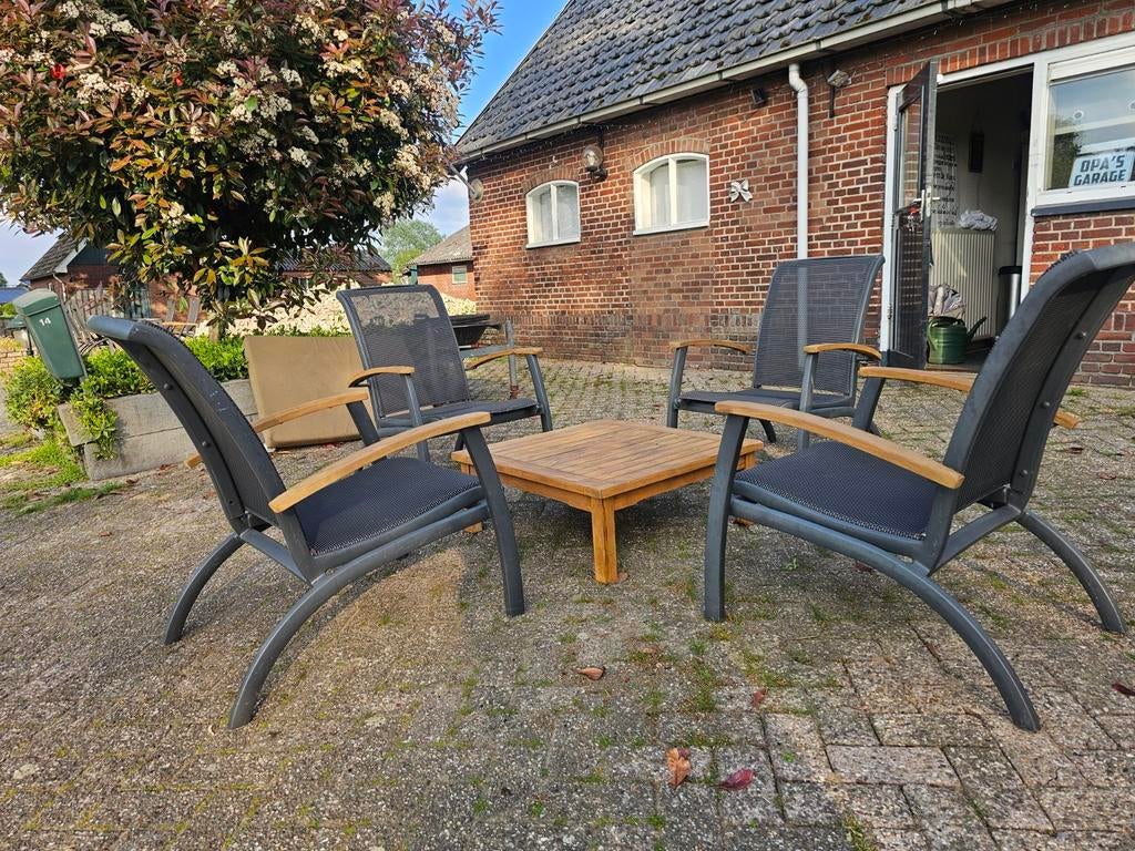 Hartman Da Vinci Lounge chairs /koffie set, Ophalen of Verzenden, Kunststof