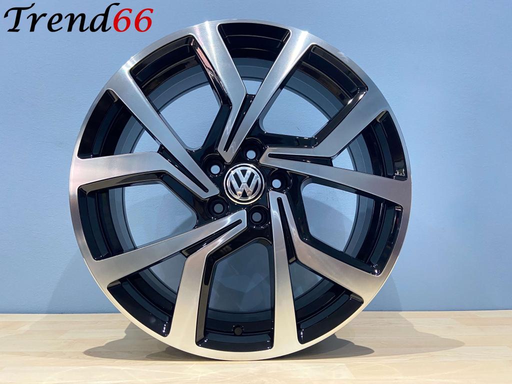 5x100 17'' Velgen Brescia Vw Polo Audi Seat ibiza Skoda FR, Auto-onderdelen, Banden en Velgen, Niet ingevuld, 215 mm, Velg(en)