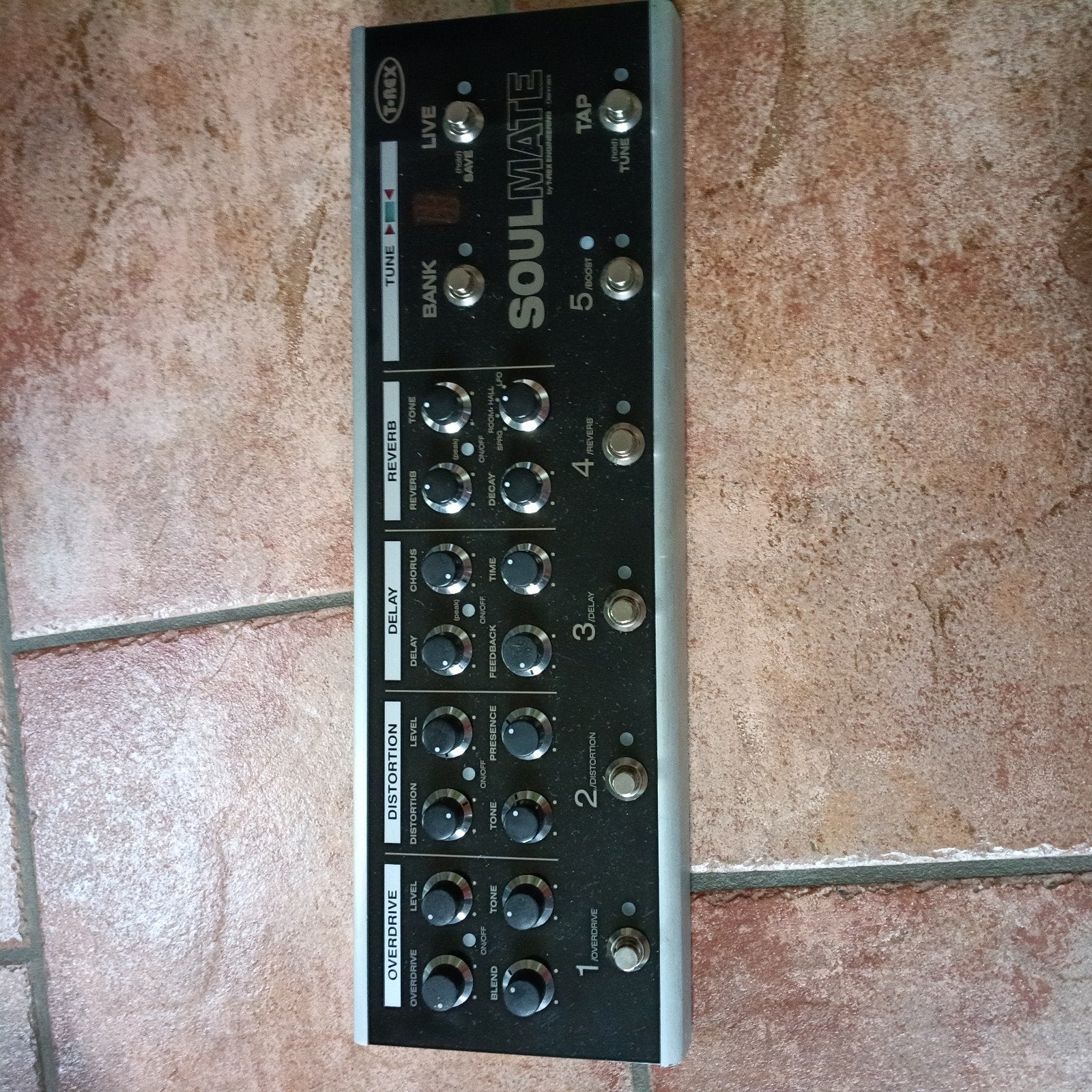 T-Rex Soulmate Multi-effectpedaal met tas, Muziek en Instrumenten, Ophalen, Zo goed als nieuw, Delay of Echo