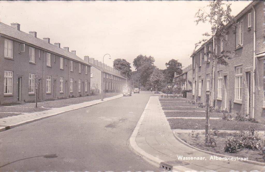08206 Wassenaar - Albertinestraat, Verzenden, 1960 tot 1980, Ongelopen, Zuid-Holland