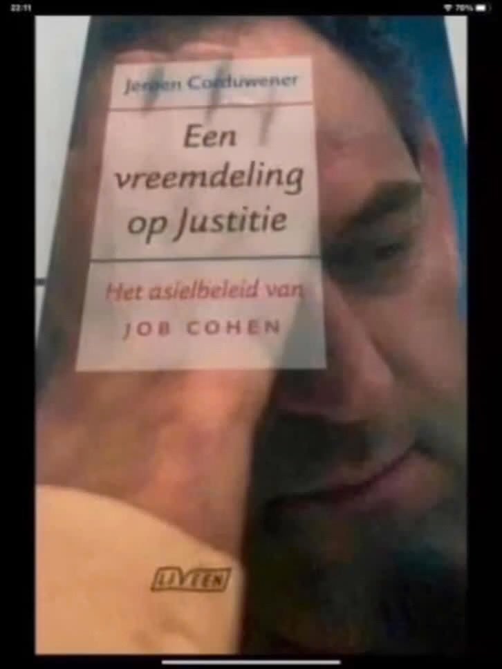 Een vreemdeling op Justitie - Jeroen Corduwener, Gelezen, Jeroen Corduwener, Ophalen of Verzenden, Nederland