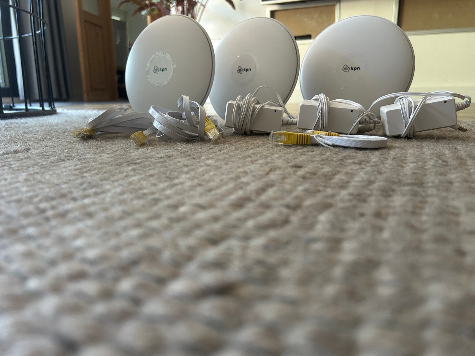 KPN SuperWifi Punten (3 stuks) - Optimale WiFi dekking, Ophalen of Verzenden, Zo goed als nieuw, Router