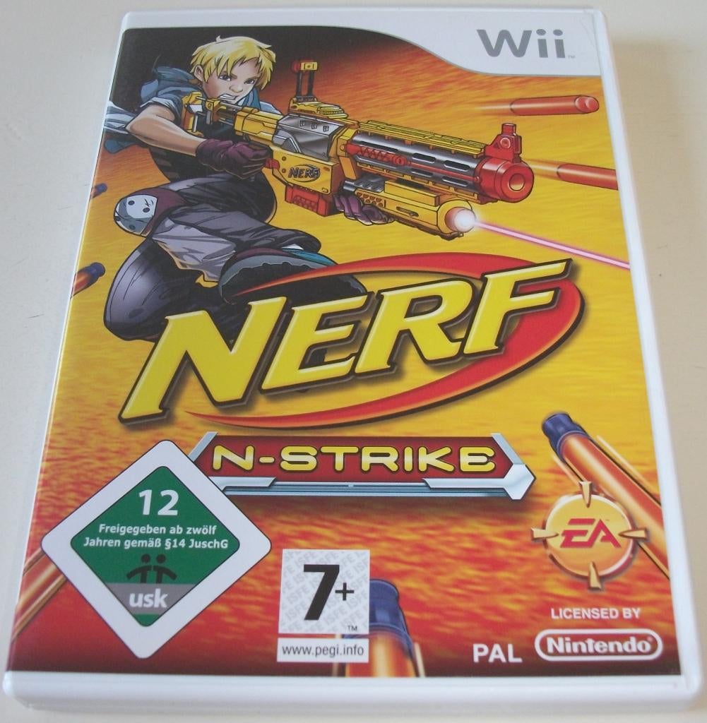 Wii Game *** NERF N-STRIKE *** Target the demolition, Gebruikt, Shooter, Ophalen of Verzenden, 3 spelers of meer