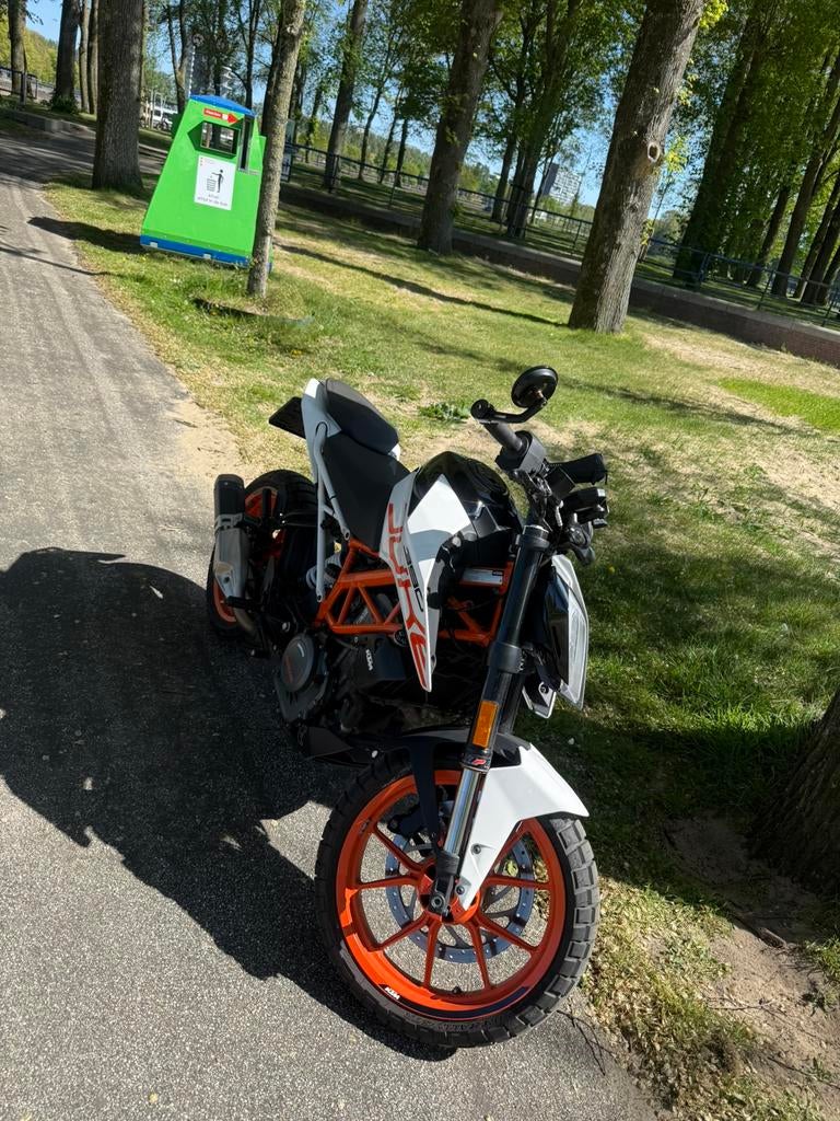 KTM Duke 390 (2019), Ophalen, Gebruikt