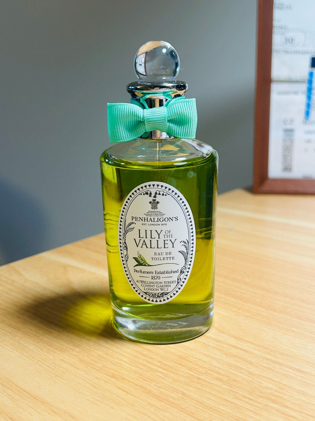 Penhaligon’s Lily of the Valley Eau de Toilette 100ml, Ophalen of Verzenden, Zo goed als nieuw