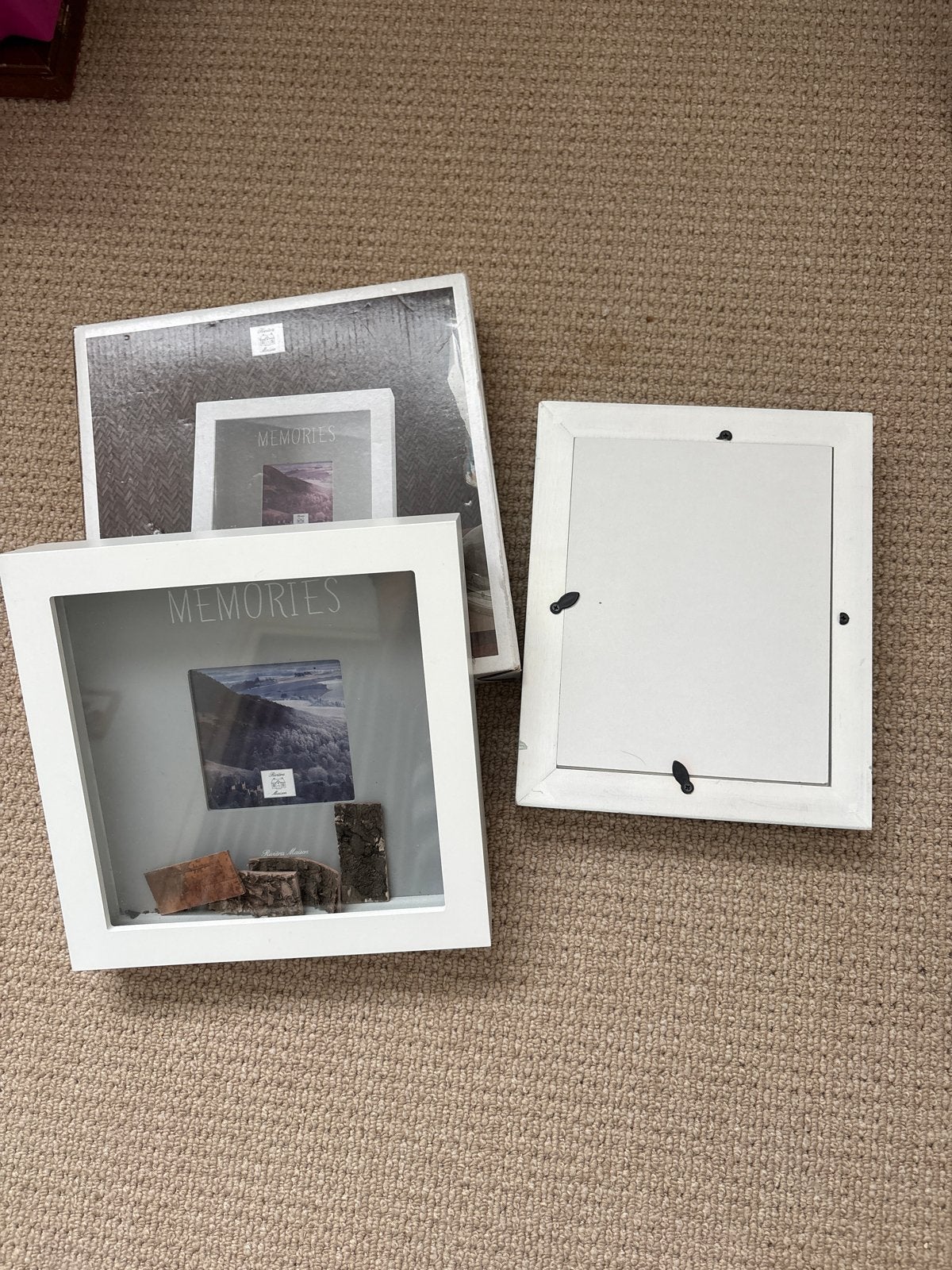 Diverse fotolijsten, waaronder Riviera Maison, Gebruikt, Standaard fotolijst, Ophalen of Verzenden, Met glas