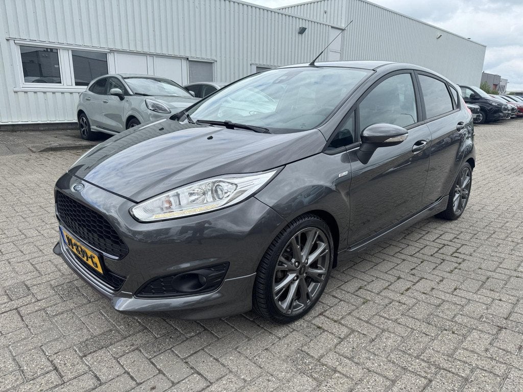 Ford Fiesta 1.0 EcoBoost ST Line 100pk | Automatische Airco, Auto's, Ford, Voorwielaandrijving, 23 km/l, Origineel Nederlands