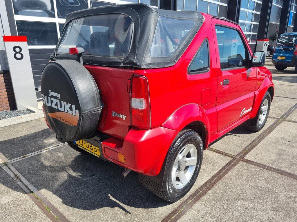 Suzuki Jimny 1.3 JLX Cabrio 4X4, 13 km/l, Stof, Cabriolet, 4 stoelen