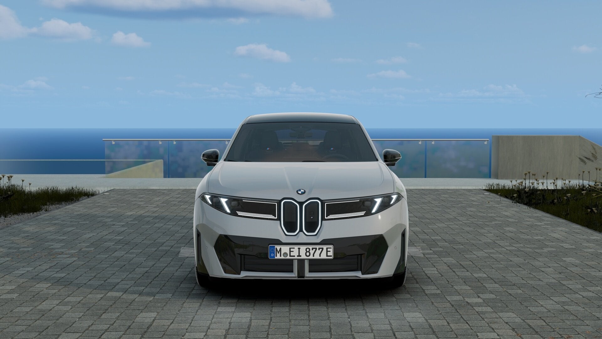 BMW iX3 40 eDrive M Sport / Panoramadak / M Sportstoelen / S, Automaat, Achterwielaandrijving, Zwart, Leder