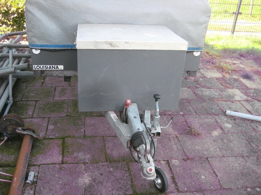 te koop mooie gave stalen disselbak met aluminium  deksel, Caravans en Kamperen, Ophalen, Gebruikt