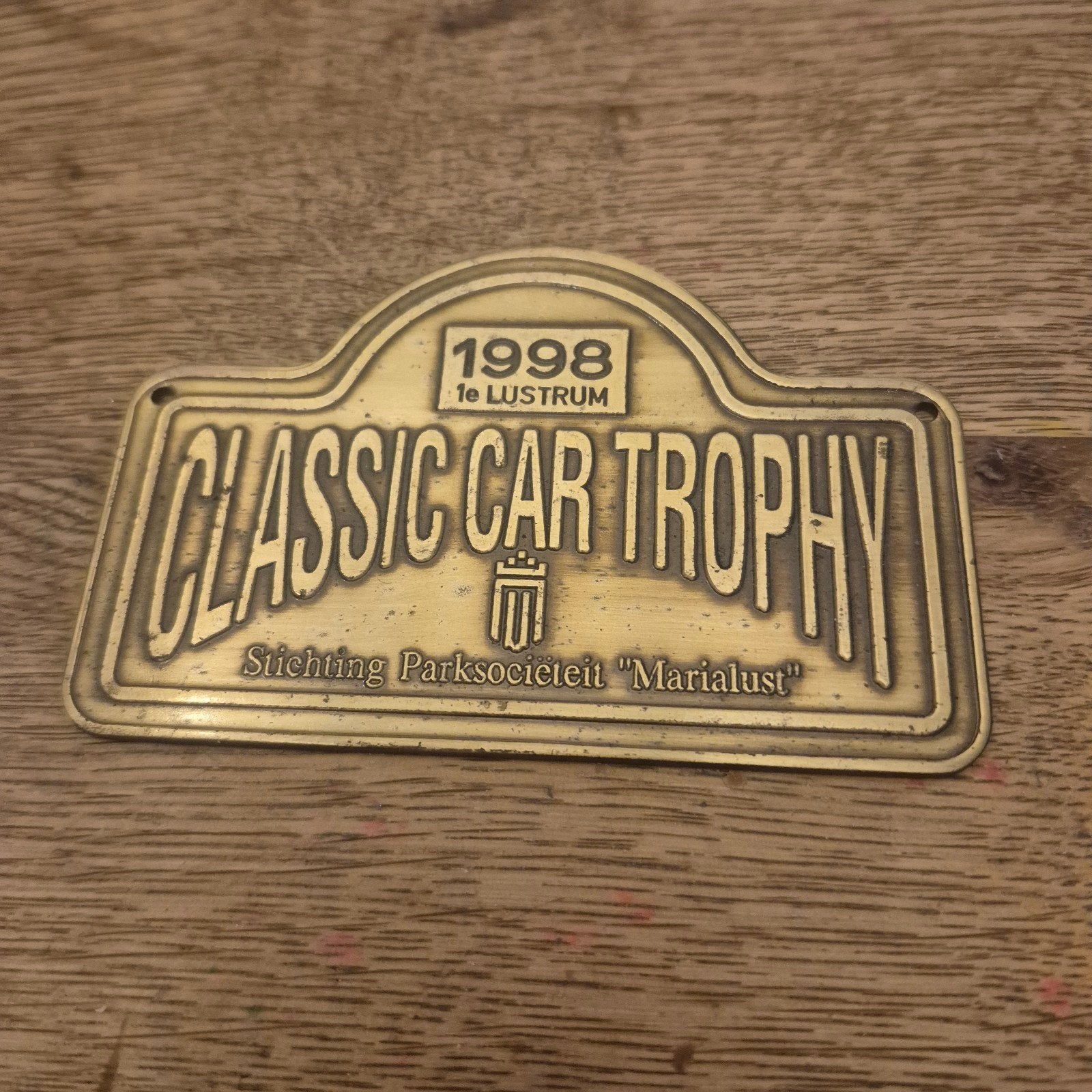 Classic Car Trophy 1998 - Stichting Parksociëteit Marialust, Verzamelen, Automerken, Motoren en Formule 1, Ophalen of Verzenden