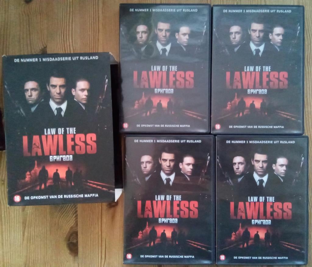 Law of the Lawless serie over Russische Maffia, Cd's en Dvd's, Dvd's | Tv en Series, Vanaf 16 jaar, Boxset, Ophalen of Verzenden