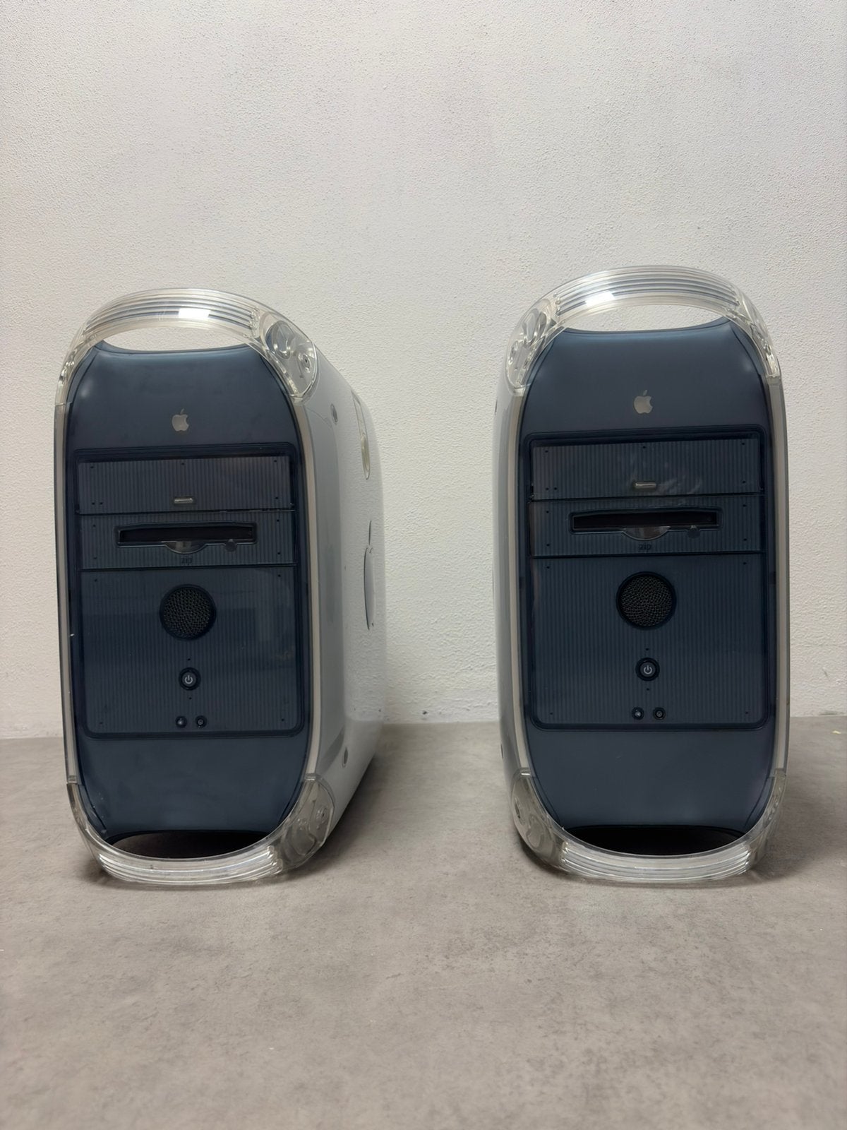 2x Apple PowerMac G4: 450 Mhz - 1.75 GB RAM  en 768 MB RAM, Computers en Software, Apple Desktops, Ophalen, Gebruikt, Minder dan 4 GB