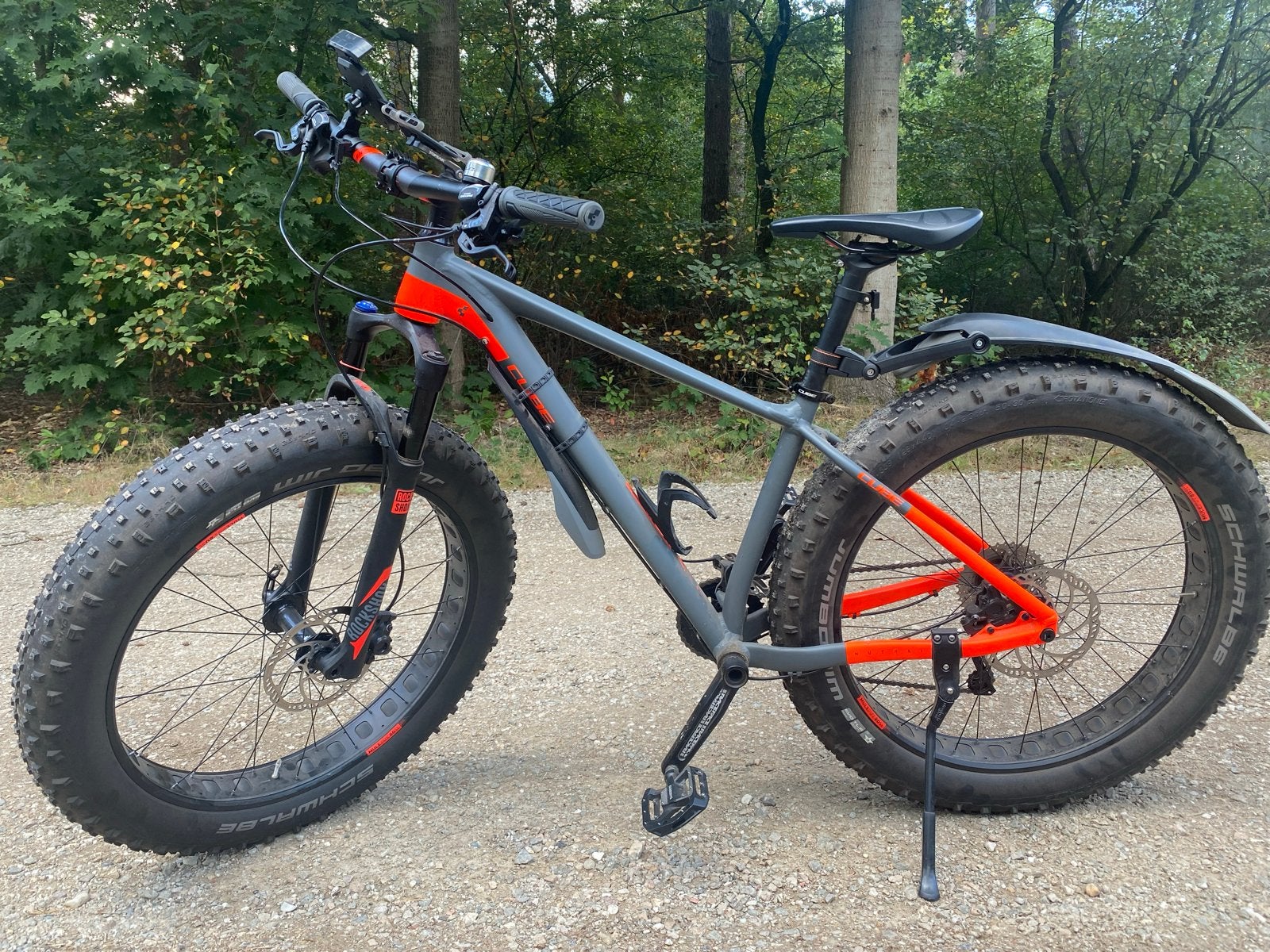 Cube Nutrail Fatbike  maat S-Zeer nette staat, Gebruikt, Hardtail, 49 tot 53 cm, Dames