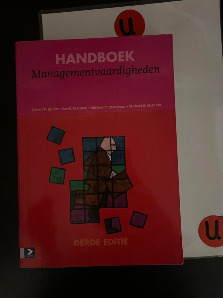 Handboek Managementvaardigheden - Derde Editie, Boeken, Ophalen of Verzenden, Zo goed als nieuw