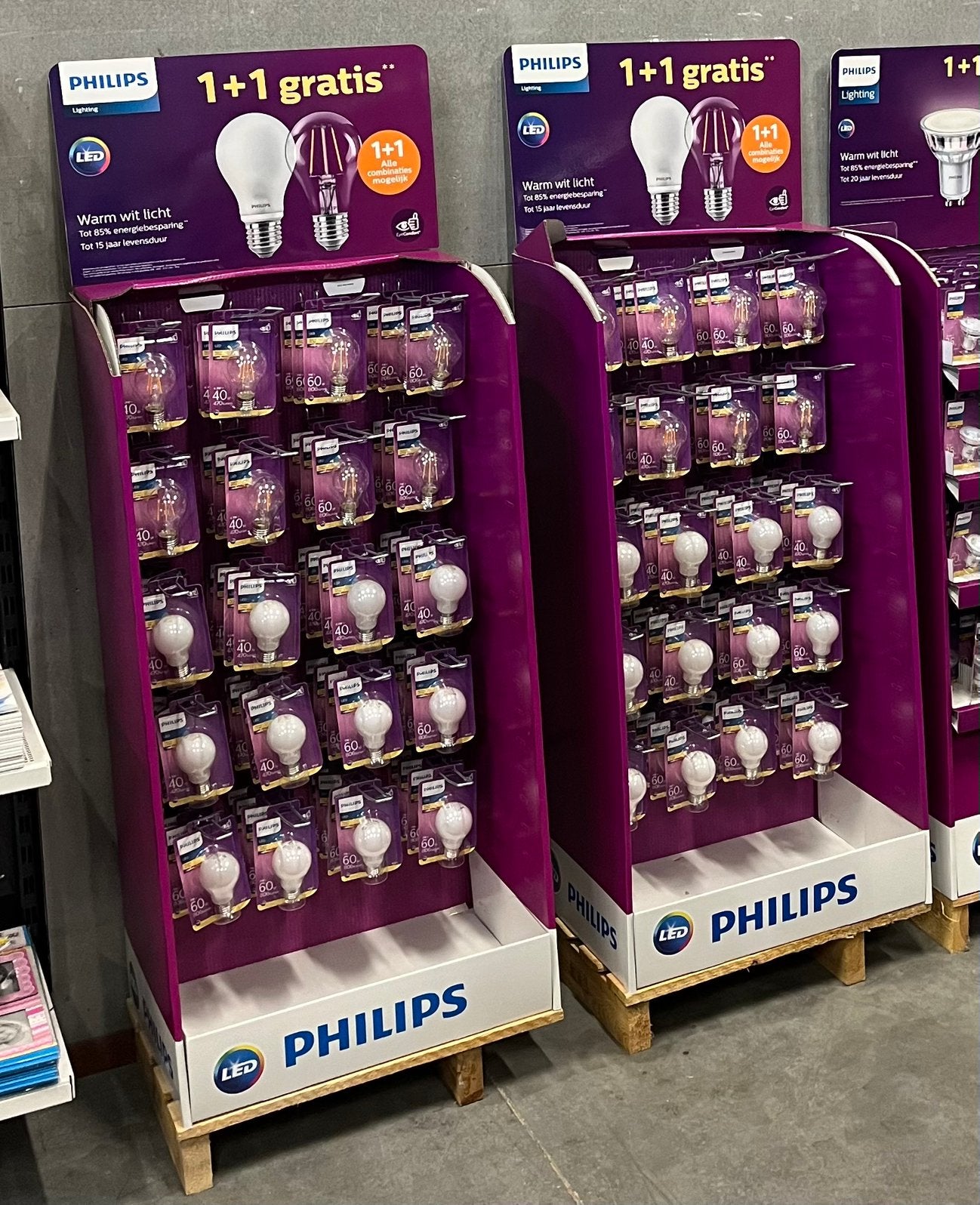 Display nieuw met Led lampen, Ophalen, Nieuw
