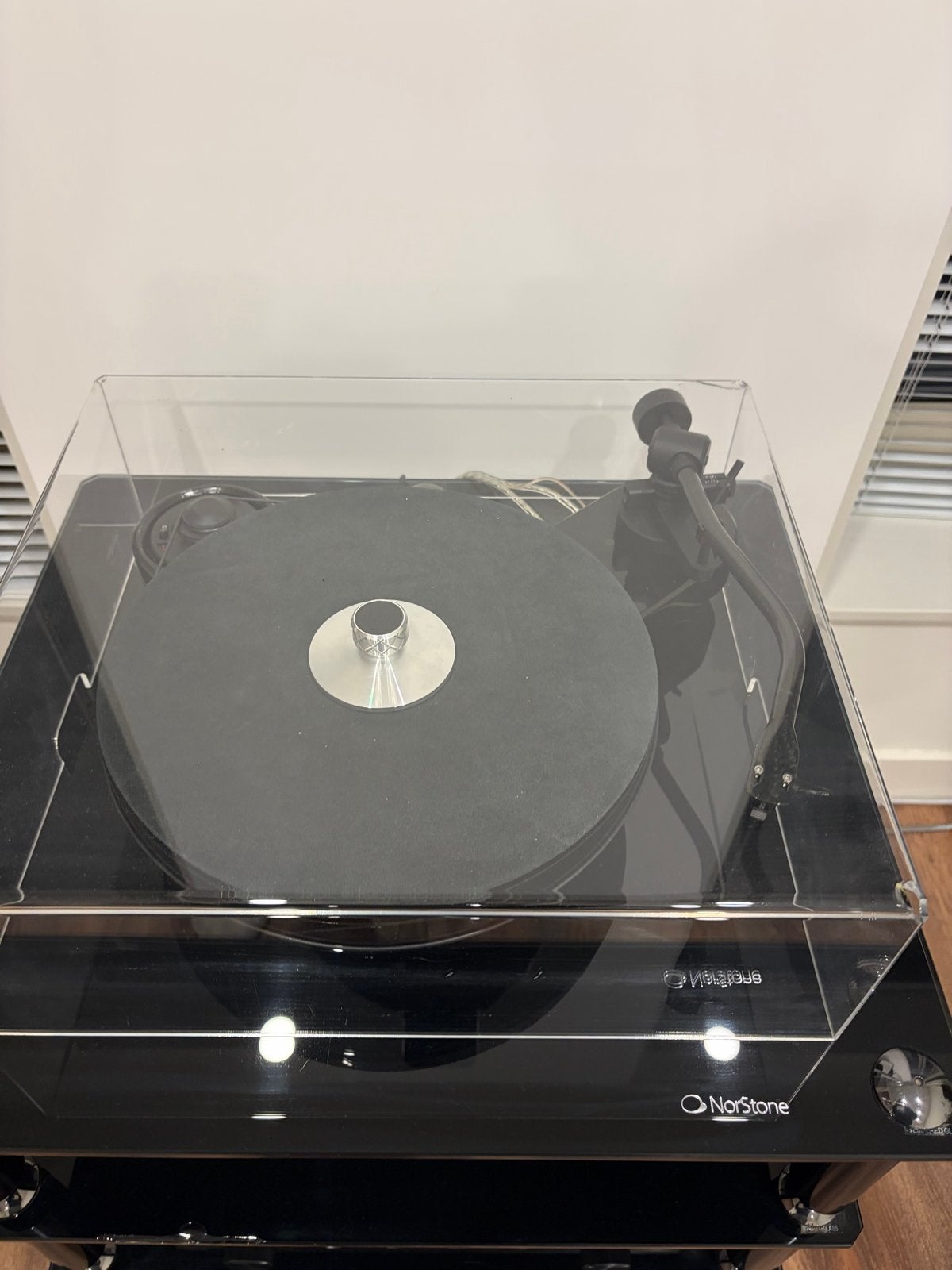 Project RPM 1 Carbon platenspeler met Ortofon 2M Red, Audio, Tv en Foto, Ophalen, Zo goed als nieuw, Platenspeler, Overige merken