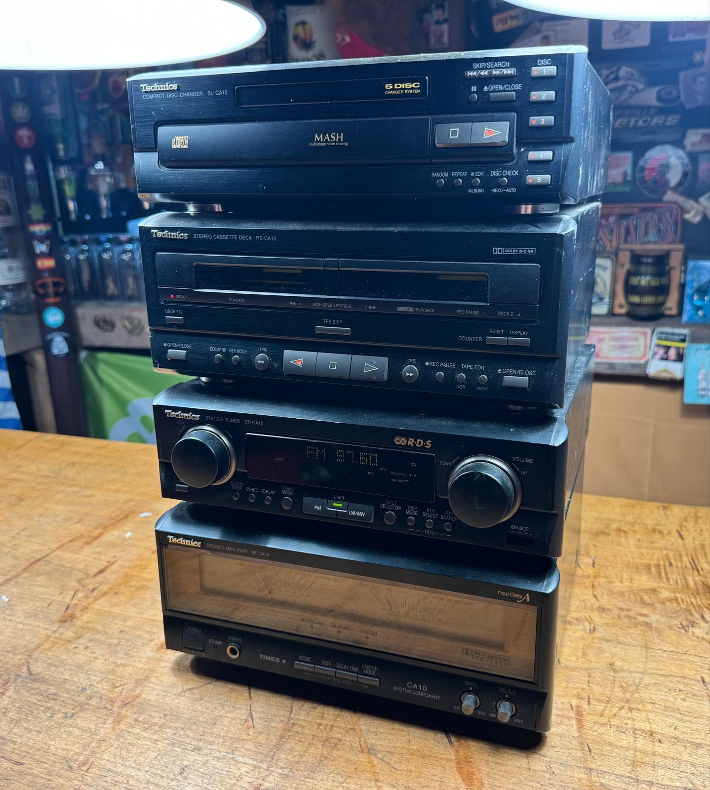 Technics SE-CA10 systeem voor onderdelen (defect), Cassettedeck, Losse componenten, Niet werkend, Ophalen