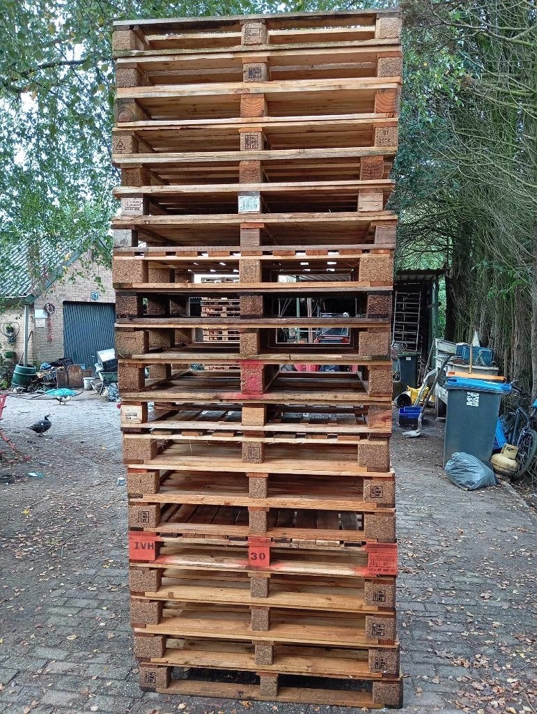 pallets, Ophalen, Zo goed als nieuw