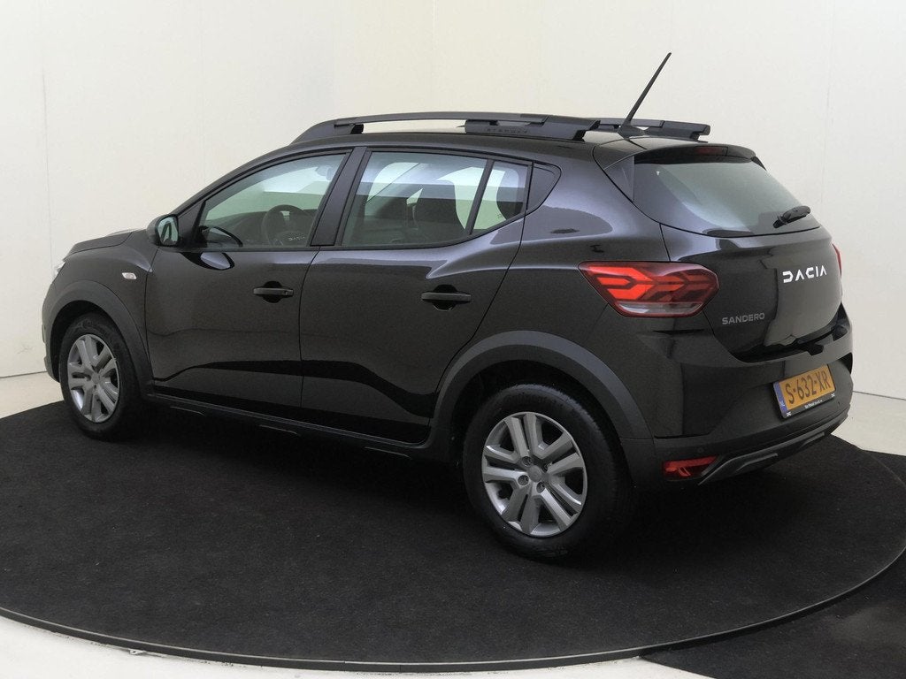 Dacia Sandero Stepway 1.0 TCe 100 ECO-G Expression | Pack As, Gebruikt, Euro 6, 610 kg, Zwart