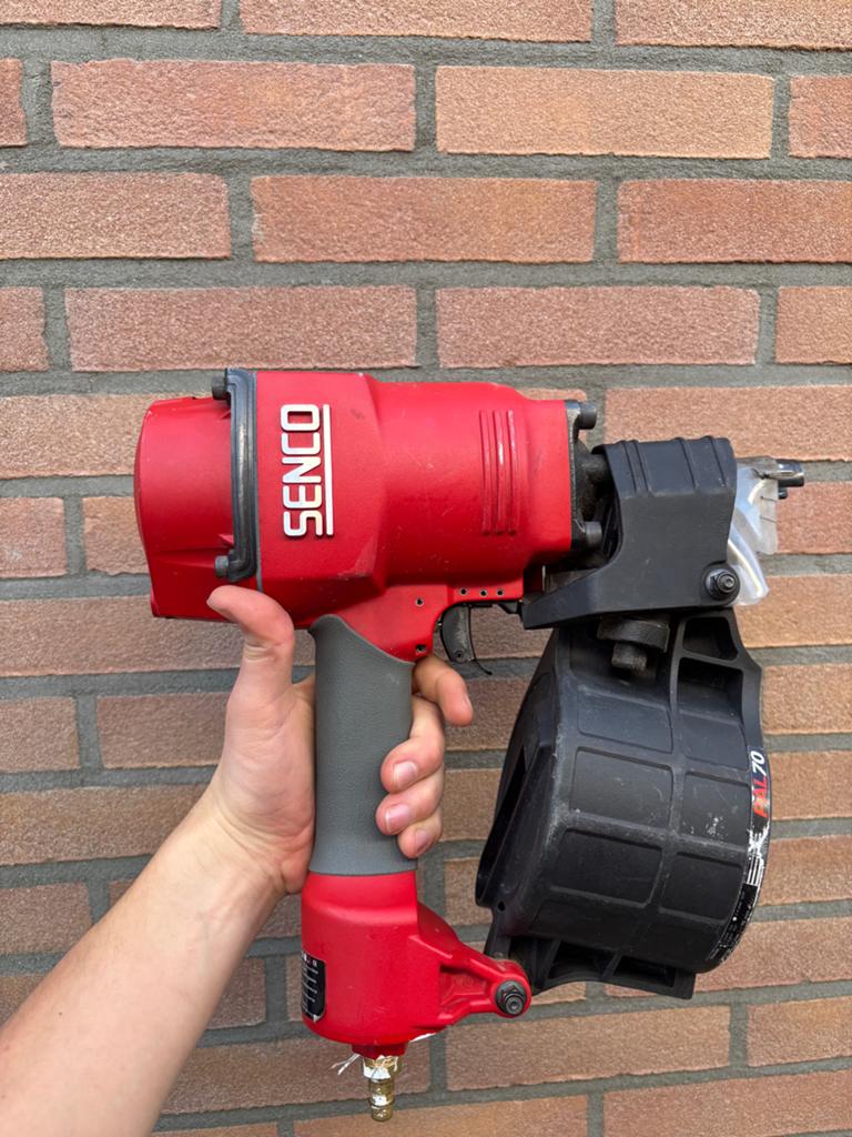 Senco Coilnageltacker - Krachtig en Betrouwbaar, Ophalen of Verzenden, Gebruikt