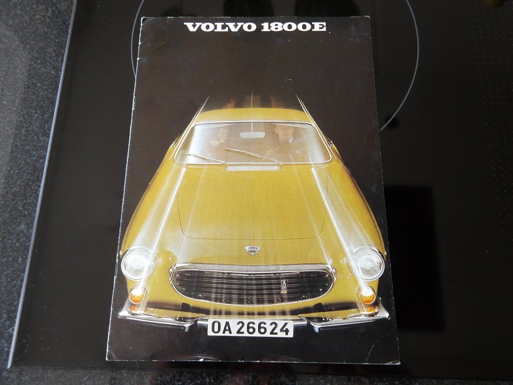 folder Volvo 1800 E, Verzenden, Zo goed als nieuw, Volvo