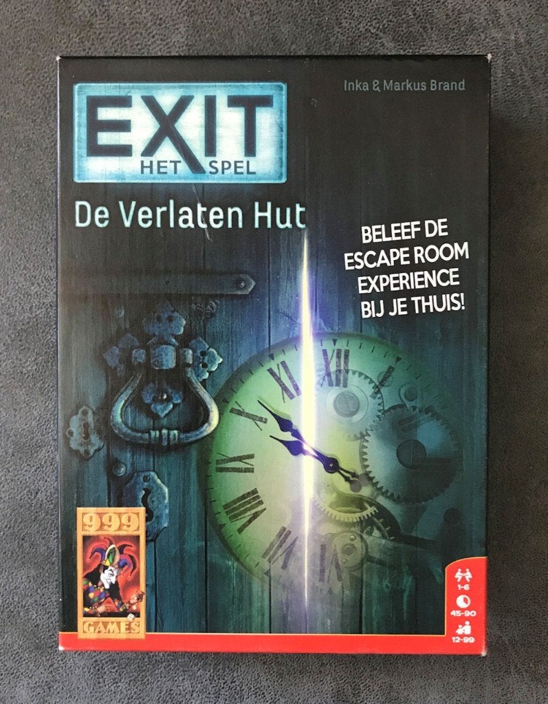 Exit: De Verlaten Hut, Vijf spelers of meer, Ophalen of Verzenden, Gebruikt, 999 Games