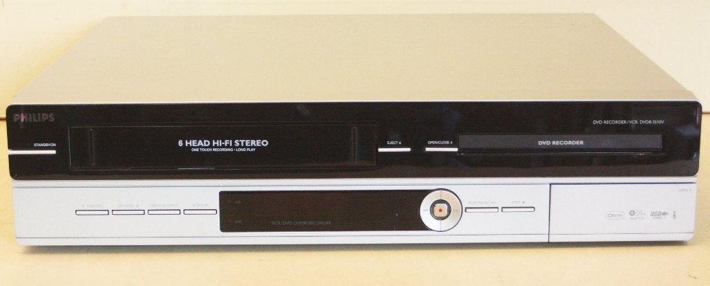 Philips DVDR3510V Video & DVD in 1 Toestel / Direct Dubbing, Ophalen of Verzenden, Zo goed als nieuw