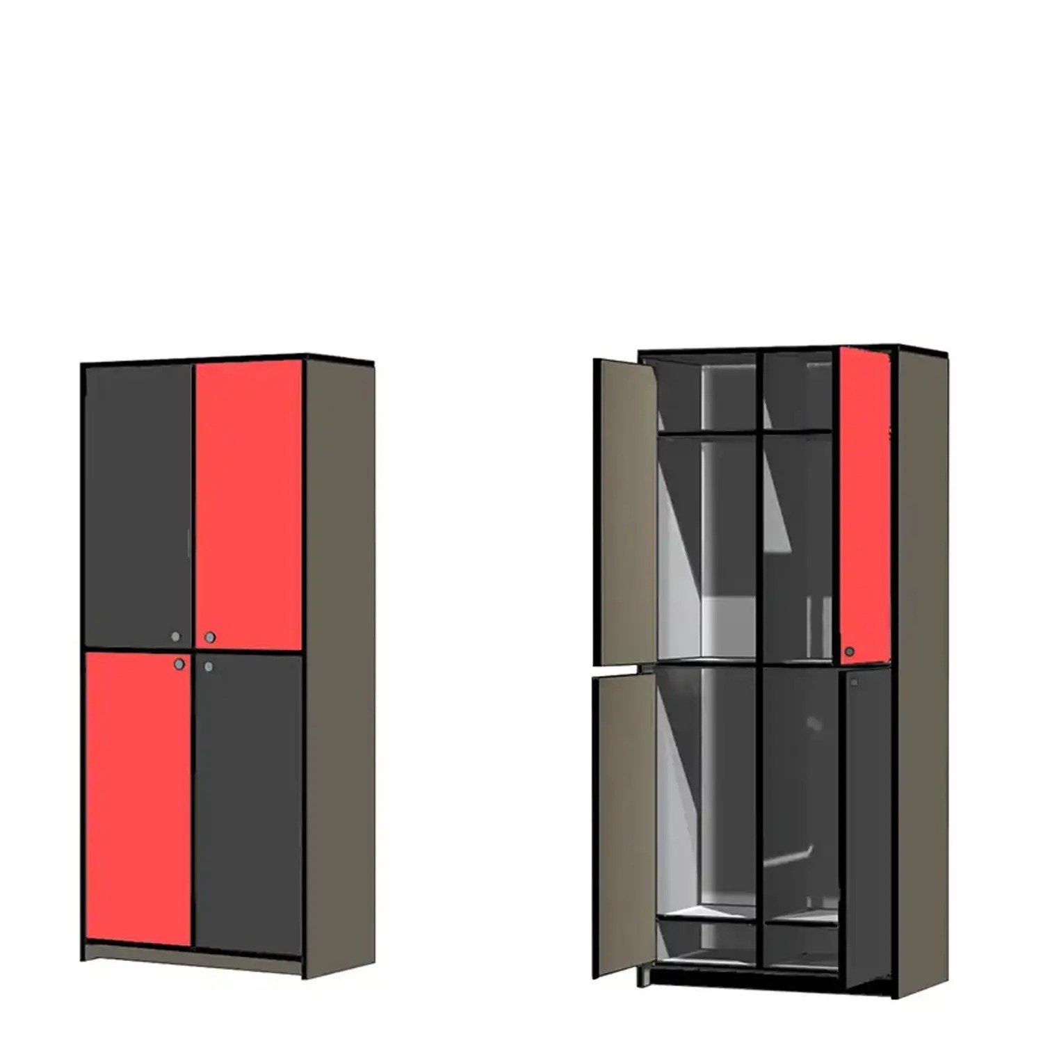 Cabinet Set Locker Kast Kleedkamer Gym Sport GymFactory, Verzenden, Nieuw
