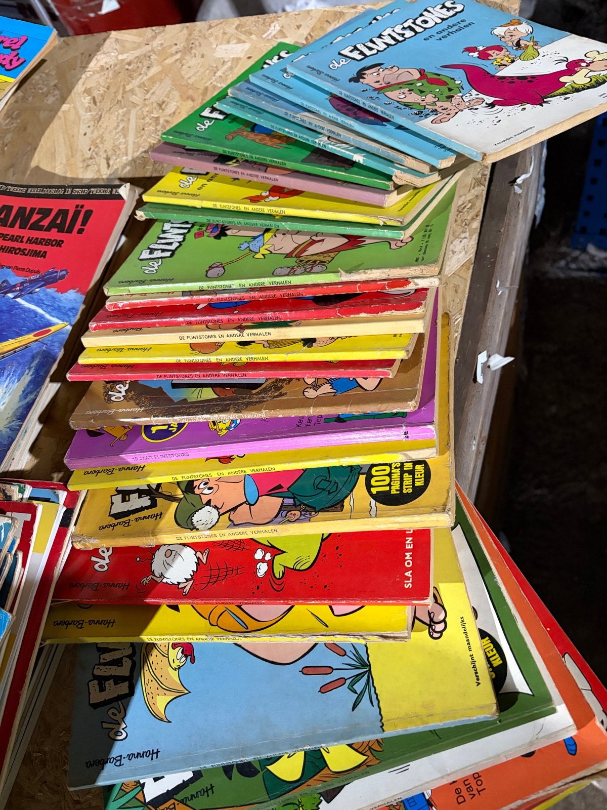 De Flintstones en andere verhalen - Grote collectie, Meerdere stripboeken, Ophalen, Gelezen