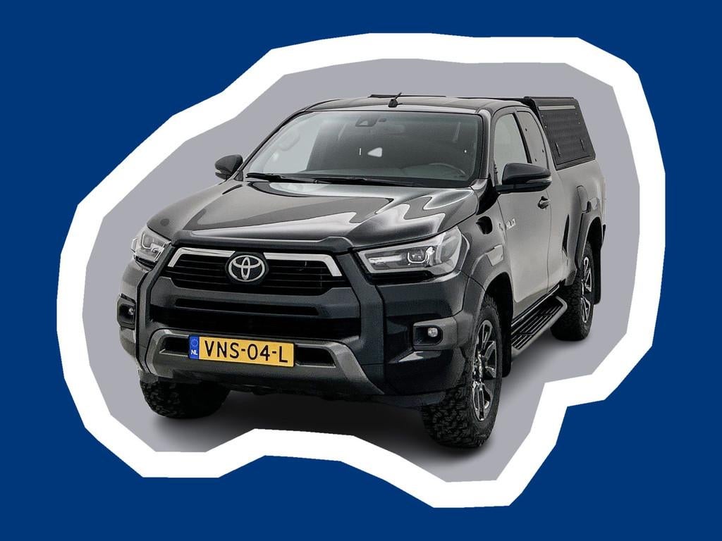 Toyota Hilux 2.8 D-4D Xtra Cab Invincible 204pk Adaptieve cr, Auto's, Toyota, Automaat, Stof, Gebruikt, 4 cilinders