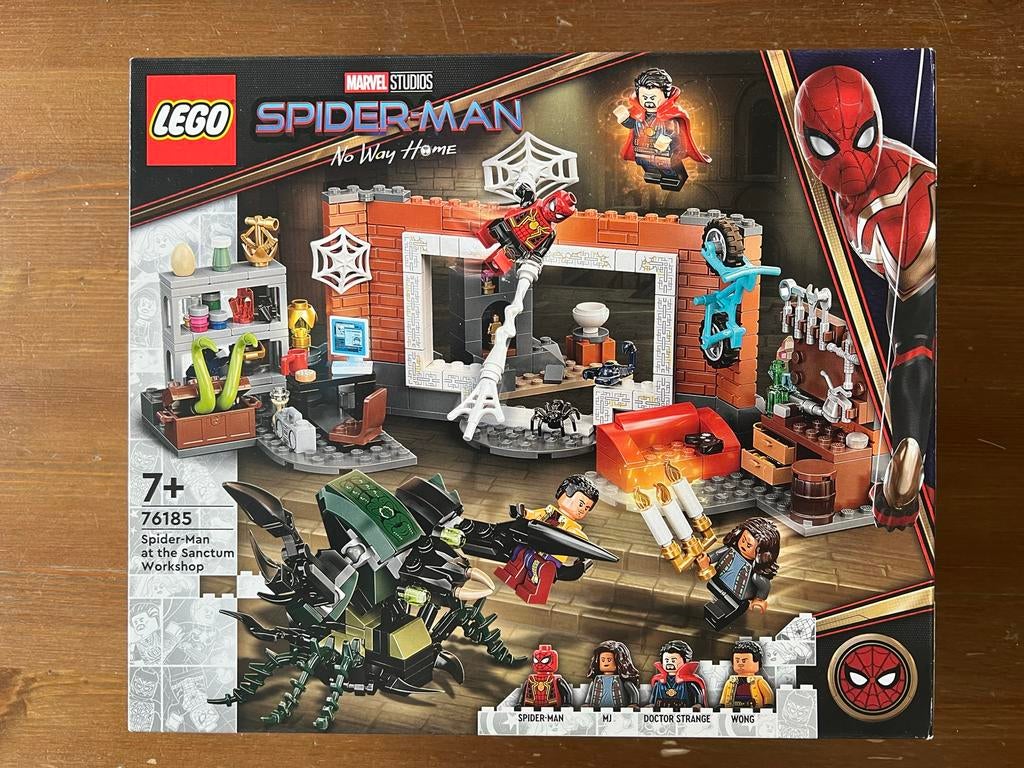 Nieuwe set LEGO 76185 Spider-Man bij de Sanctum Workshop, Verzenden, Marvel, Lego, Nieuw
