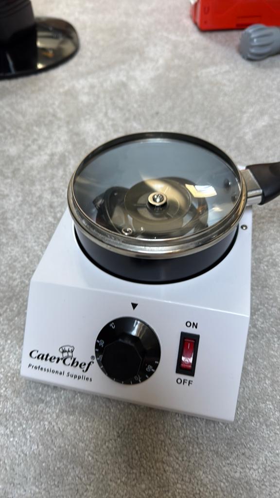 CaterChef chocolade/sauzen warmer, Ophalen, 3 kookzones of minder, Zo goed als nieuw, Vrijstaand
