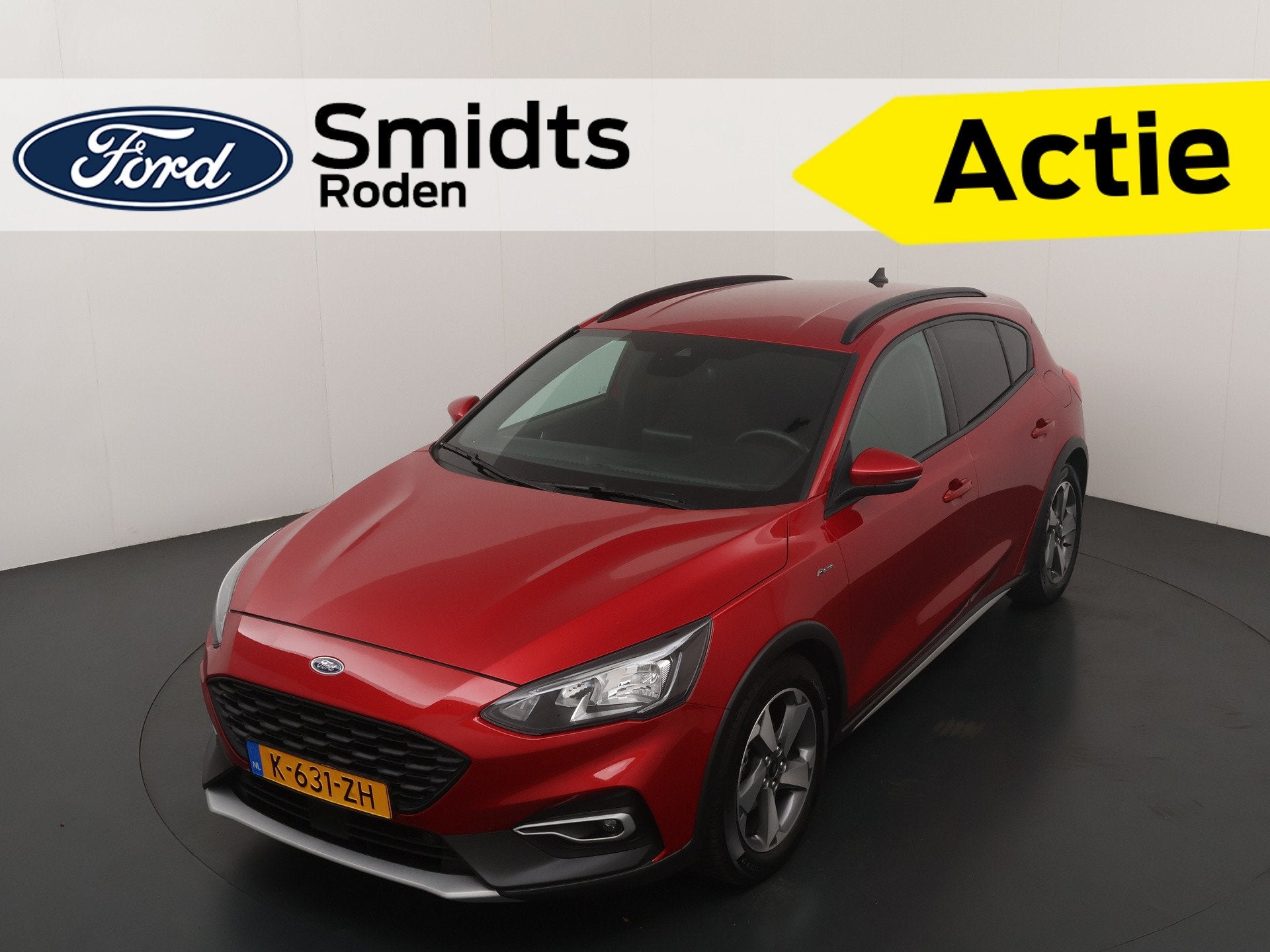 Ford Focus 125pk EcoBoost Hybrid Active X Business 5drs | Tr, Auto's, Ford, Dealer onderhouden, Gebruikt, Origineel Nederlands