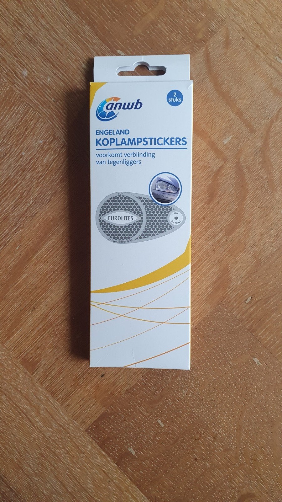 ANWB: Koplampstickers voor Engeland - NIEUW, Auto diversen, Ophalen of Verzenden