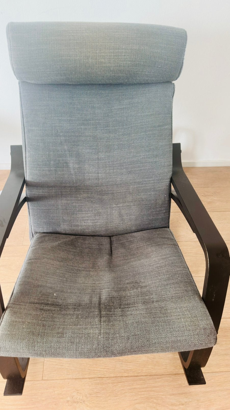 Ikea Rocking chair Poang with Poang cushion, Ophalen, Gebruikt, 75 tot 100 cm