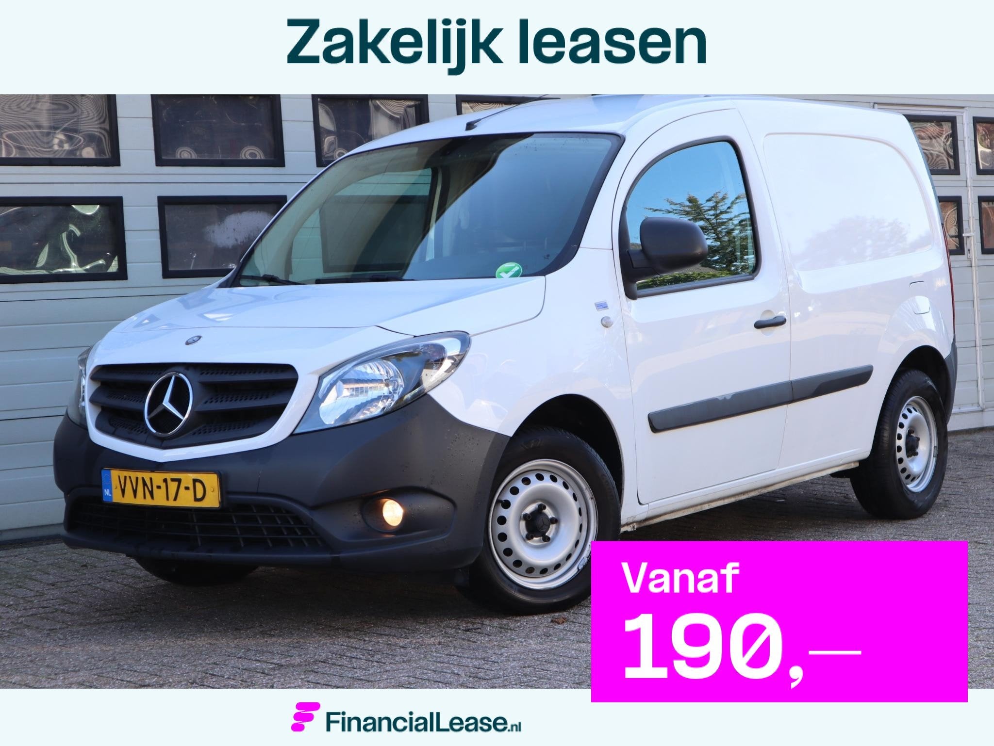 Mercedes-Benz Citan 112 Benzine Automaat - Airco - EURO 6, Stof, Gebruikt, Euro 6, 4 cilinders