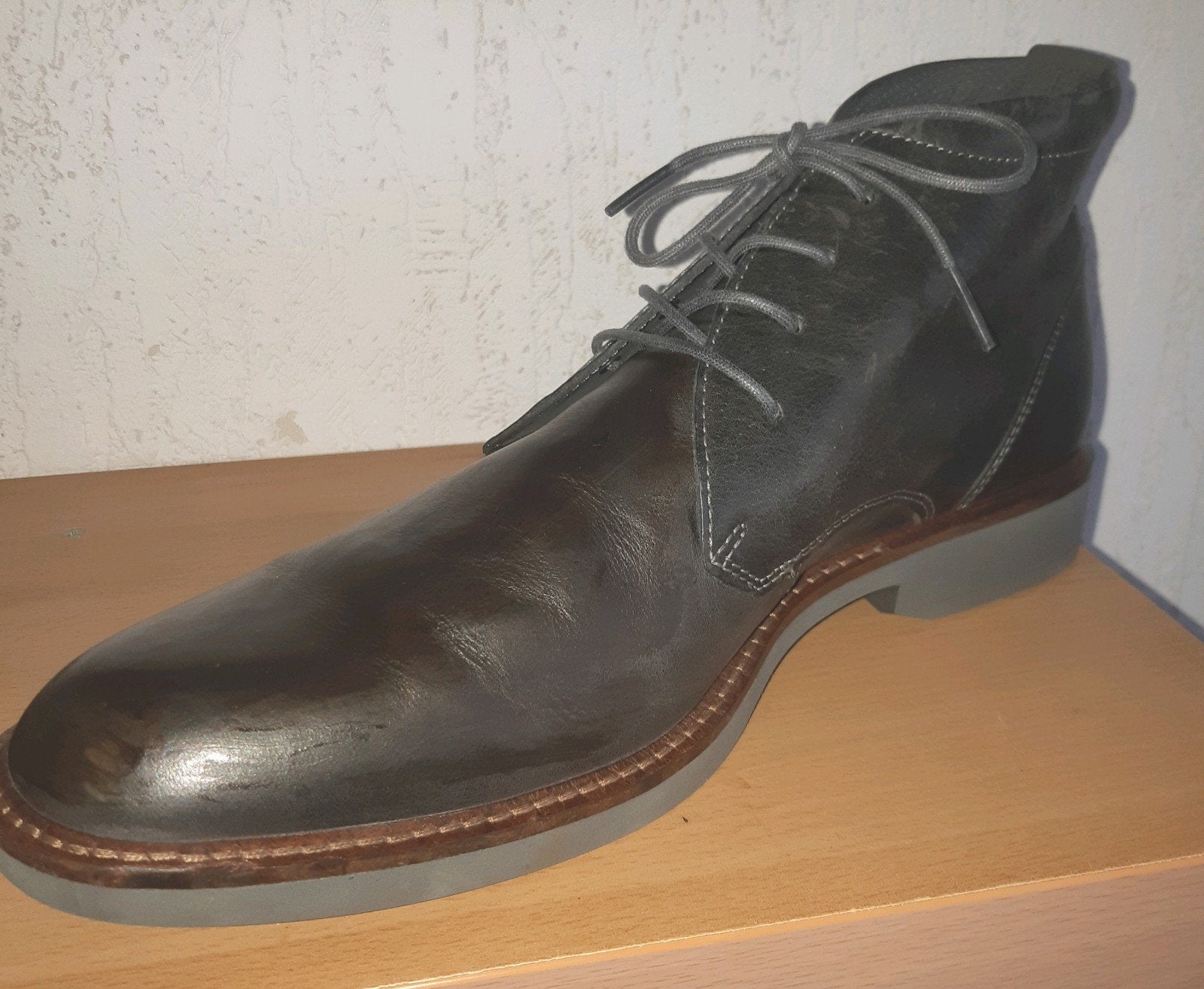 ECCO leren comfort schoenen. NIEUWSTAAT. Maat 42., Ecco, Bruin, Ophalen of Verzenden, Zo goed als nieuw