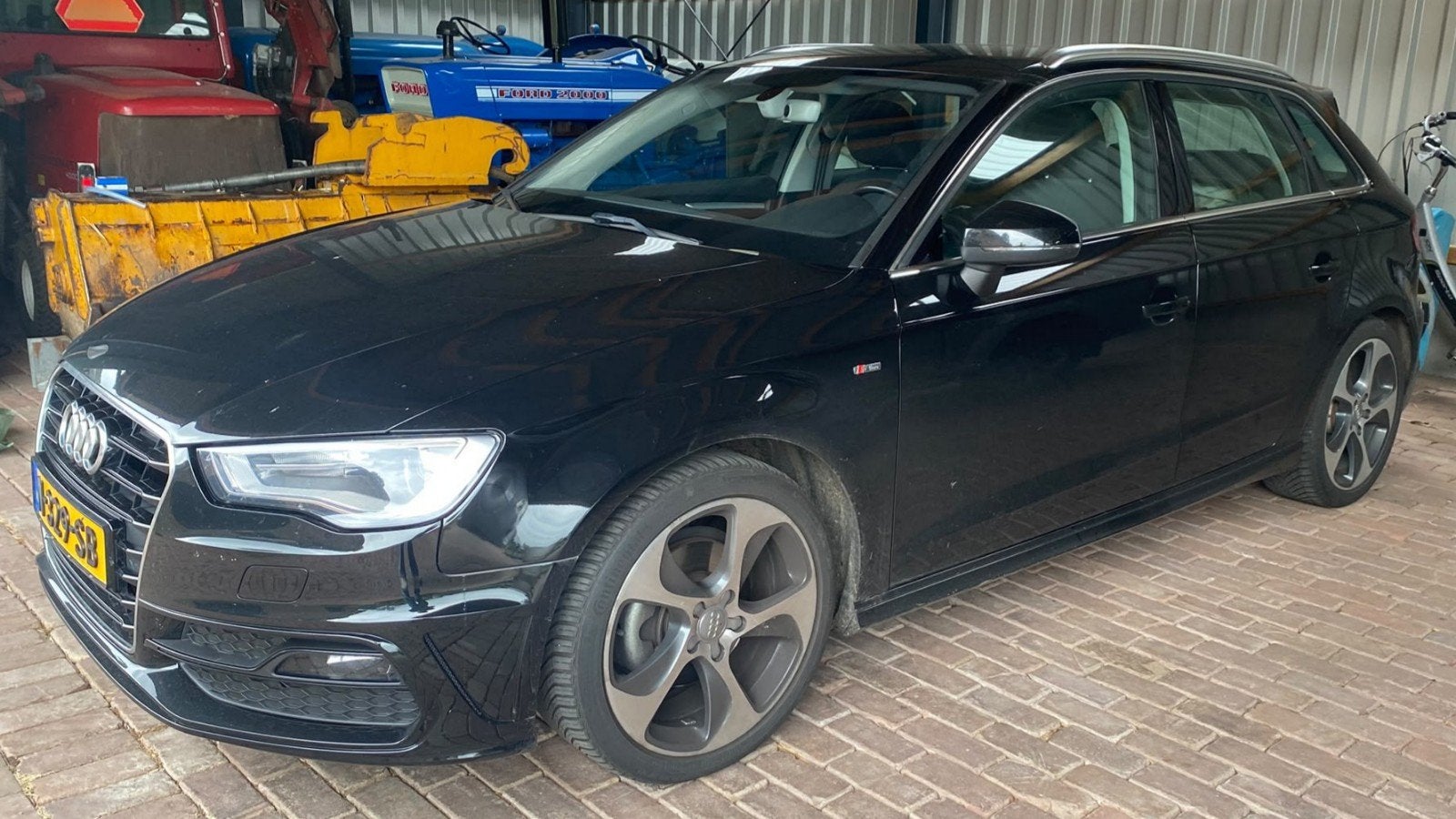 Audi A3 1.4 Tfsi 110KW Sportback S line 2016 Zwart, Auto's, Voorwielaandrijving, Stof, Zwart, 1395 cc