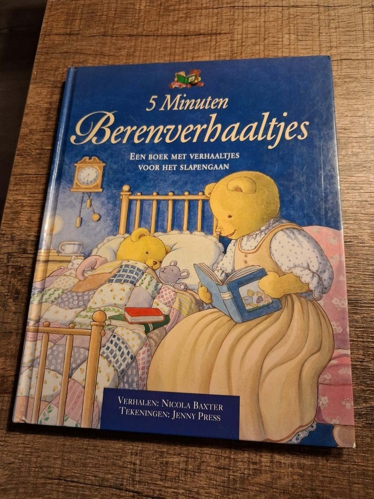 Kinderboek 5 minuten beren verhaaltjes, Ophalen of Verzenden, Gelezen
