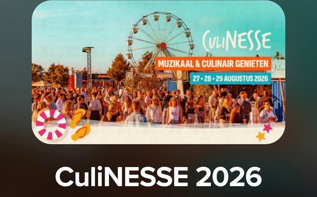 Culinesse tickets vrijdag  2 stuks jeugd 13 t/m 17 jaar, Tickets en Kaartjes, Overige Tickets en Kaartjes, Twee personen