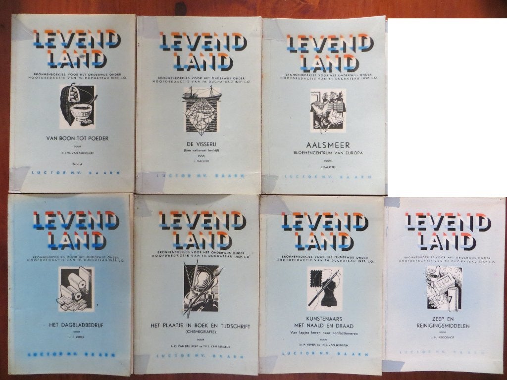 Levend Land: bronnenboekjes voor het onderwijs, Ophalen of Verzenden, Gelezen, Overige niveaus