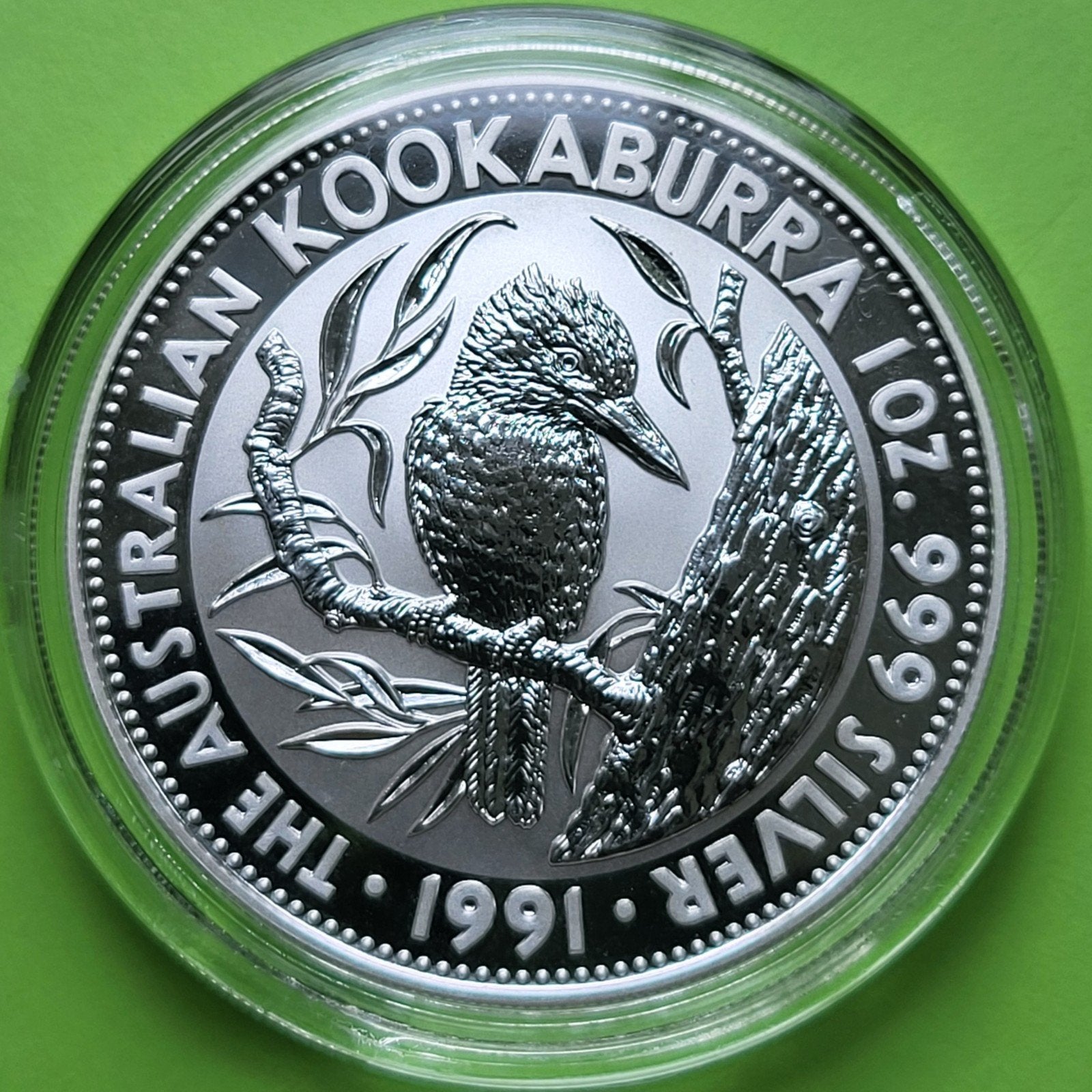Kookaburra 1991 - 1 oz zilver, Verzenden, Zilver