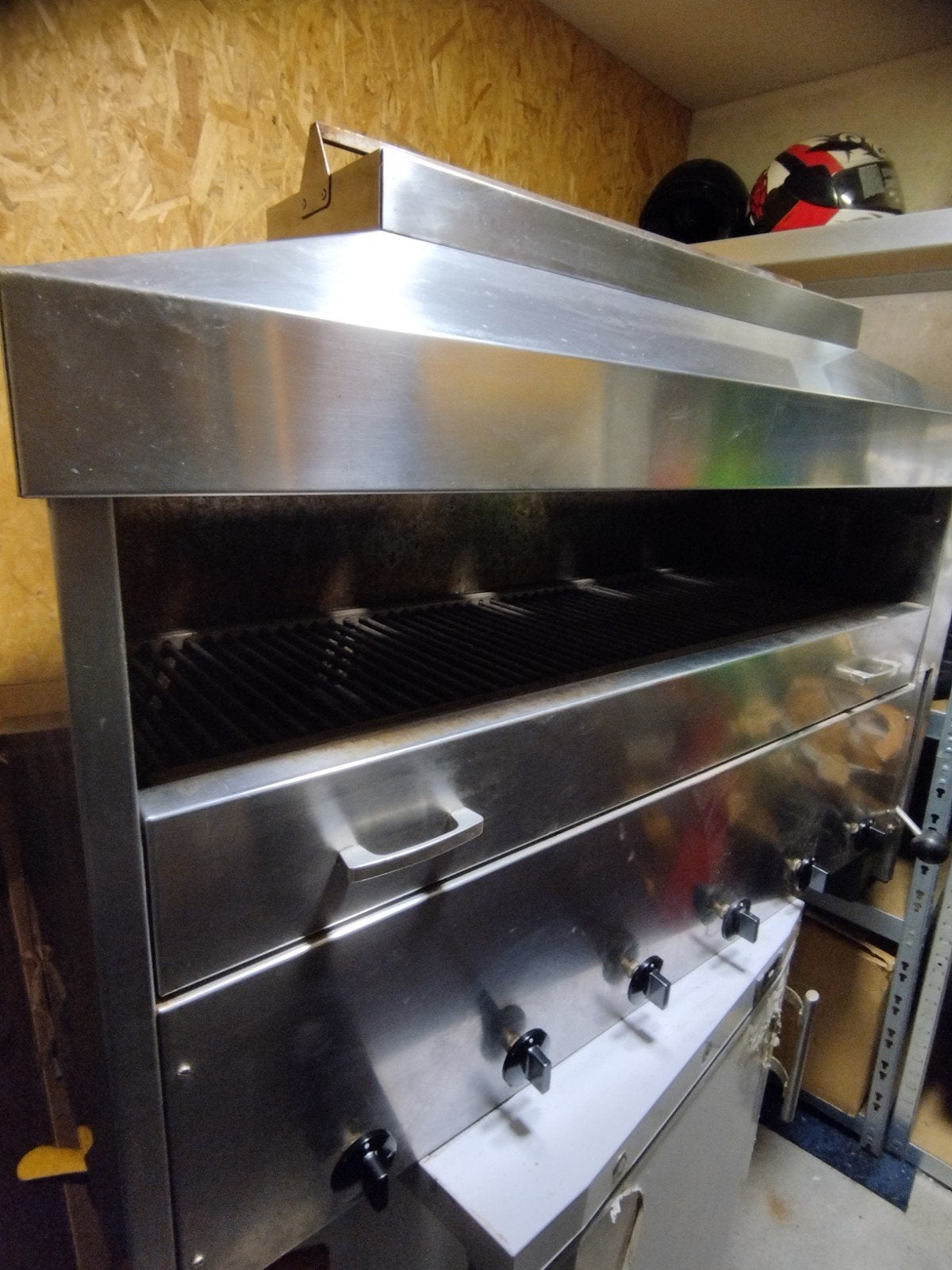 Pita/shoarma grill, Witgoed en Apparatuur, Grillplaten, Gebruikt, Ophalen