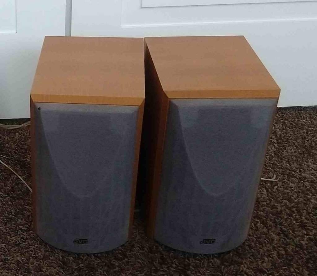JVC Speakers SP-UXV5 luidsprekers, Ophalen of Verzenden, Zo goed als nieuw, Minder dan 60 watt, JVC